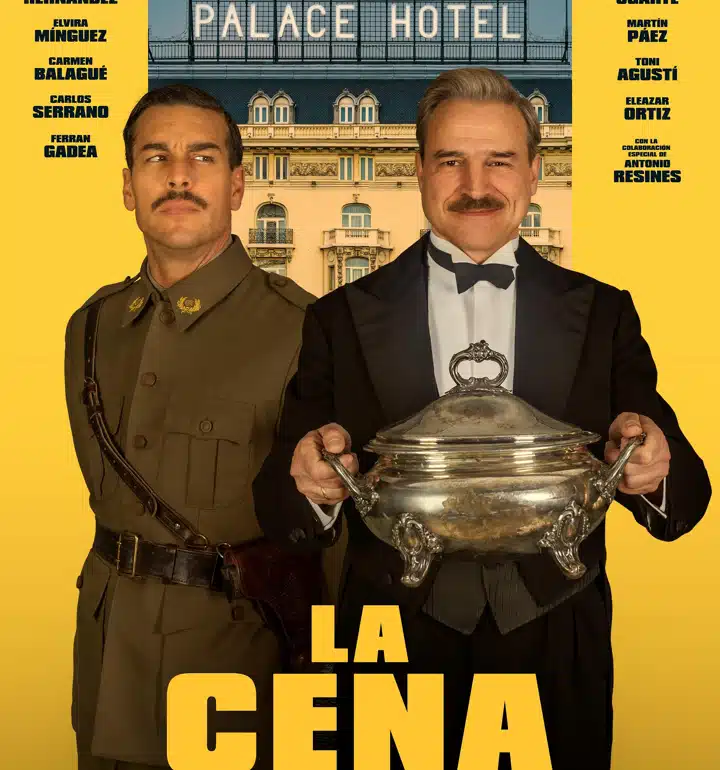 Affiche du film "La Cena", réalisé par Manuel Gómez Pereira, avec Mario Casas et Alberto San Juan dans les rôles titres.